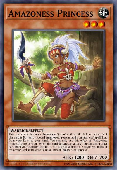 Amazoness Princess Super Rare LEDU-EN008 Legendary Duelists Yugioh card