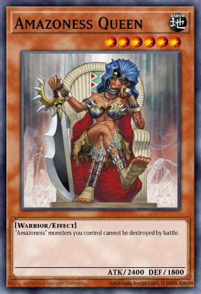 Amazoness Queen Super Rare DREV-EN032 Duelist Revolution Yugioh card