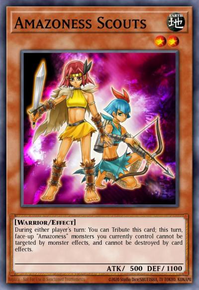 Amazoness Scouts Rare DREV-EN081 Duelist Revolution Yugioh card