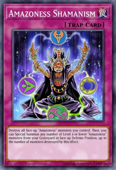 Amazoness Shamanism Super Rare DREV-EN088 Duelist Revolution Yugioh card