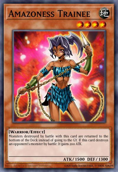 Amazoness Trainee Common BP01-EN213 Battle Pack Epic Dawn Yugioh card