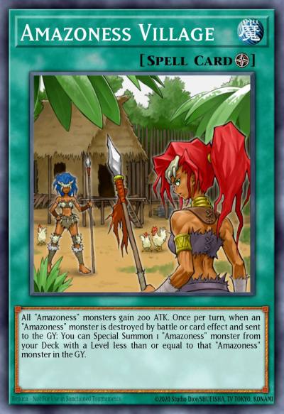 Amazoness Village Rare DREV-EN053 Duelist Revolution Yugioh card