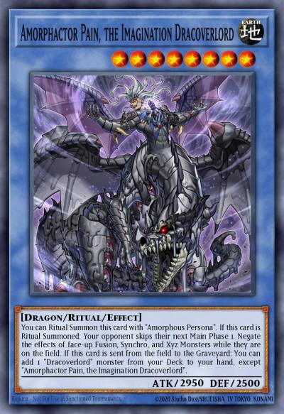 Amorphactor Pain the Imagination Dracoverlord Common MP23-EN278 25th Anniversary Tin Dueling Heroes Mega Pack Yugioh card