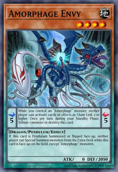 Amorphage Envy Rare SHVI-EN027 Shining Victories Yugioh card