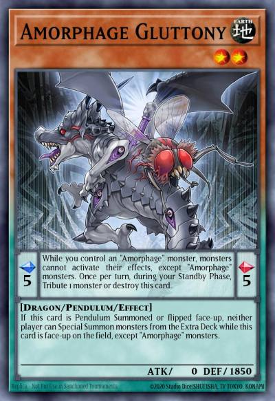 Amorphage Gluttony Rare SHVI-EN024 Shining Victories Yugioh card