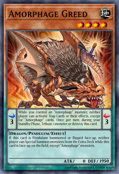 Amorphage Greed Rare SHVI-EN026 Shining Victories Yugioh card