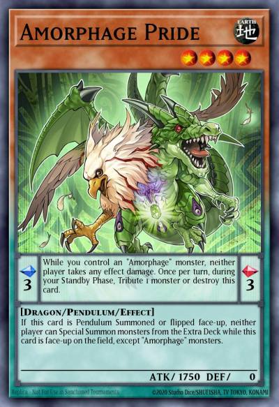 Amorphage Pride Common SHVI-EN029 Shining Victories Yugioh card