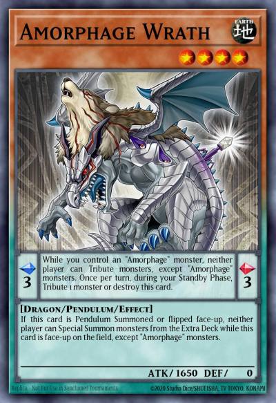 Amorphage Wrath Common SHVI-EN028 Shining Victories Yugioh card