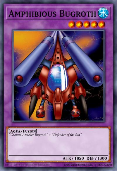 Amphibious Bugroth Common MDP2-EN012 McDonalds Promotional Cards 2 Yugioh card