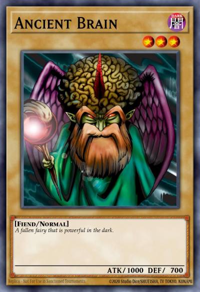 Ancient Brain Common MRD-082 Metal Raiders Yugioh card