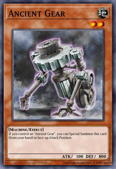 Ancient Gear Common DR04-EN128 Dark Revelation Volume 4 Yugioh card