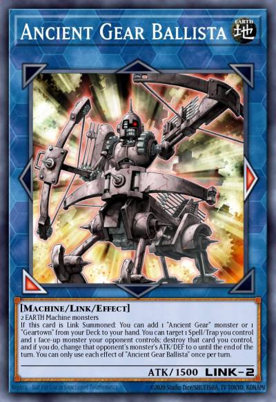 Ancient Gear Ballista Ultra Rare DUOV-EN010 Duel Overload Yugioh card