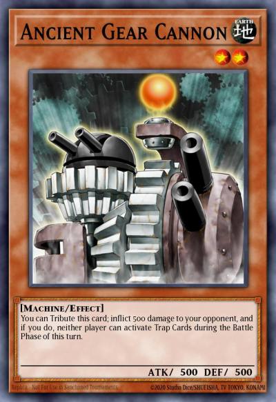 Ancient Gear Cannon Common DR04-EN129 Dark Revelation Volume 4 Yugioh card