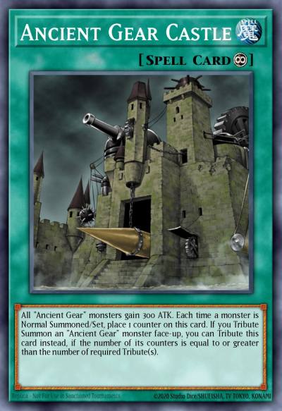 Ancient Gear Castle Super Rare DR04-EN167 Dark Revelation Volume 4 Yugioh card