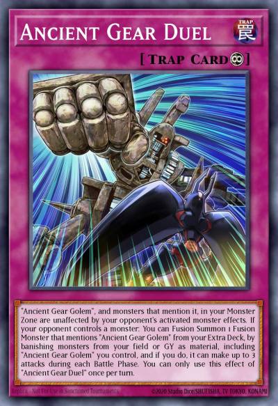 Ancient Gear Duel Common MP25-EN360 2025 Mega-Pack Tin Yugioh card