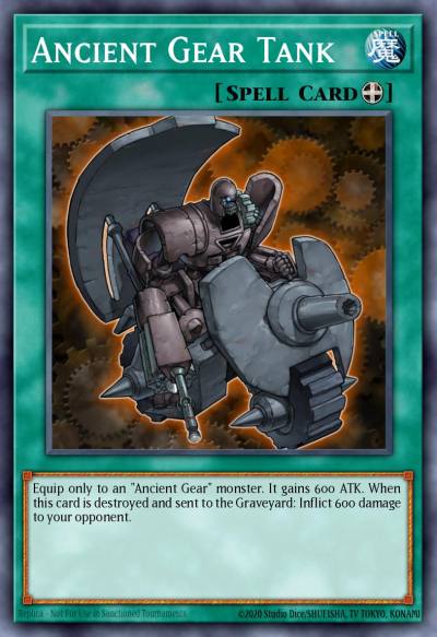 Ancient Gear Tank Common SD10-EN018 Structure Deck Machine Re-Volt Yugioh card