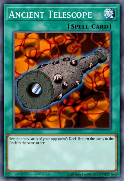 Ancient Telescope Common SDK-039 Starter Deck Kaiba Yugioh card