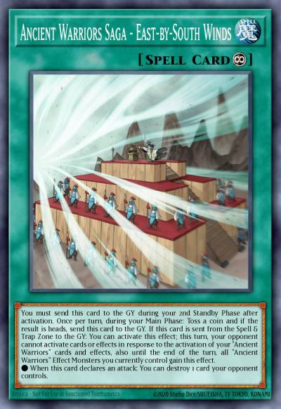 Ancient Warriors Saga - East-by-South Winds Common ROTD-EN060 Rise of the Duelist Yugioh card