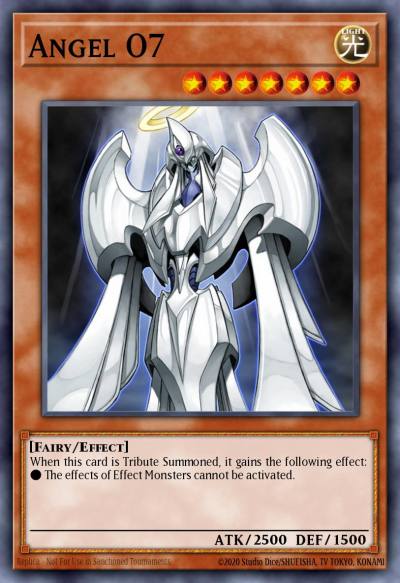 Angel O7 Secret Rare LODT-EN092 Light of Destruction Yugioh card