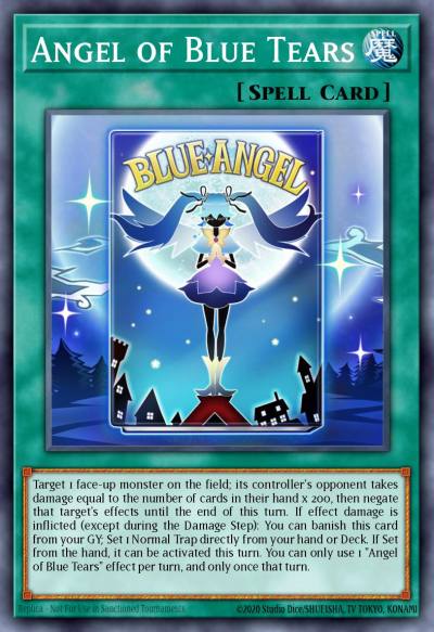 Angel of Blue Tears Ultra Rare MP24-EN269 25th Anniversary Tin Dueling Mirrors Yugioh card