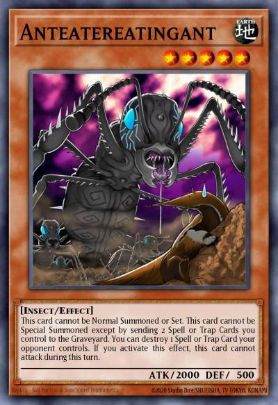 Anteatereatingant Rare DR04-EN142 Dark Revelation Volume 4 Yugioh card