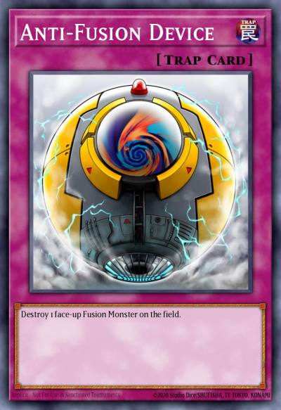 Anti-Fusion Device Common STON-EN055 Strike of Neos Yugioh card