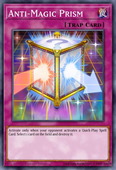 Anti-Magic Prism Common DREV-EN078 Duelist Revolution Yugioh card