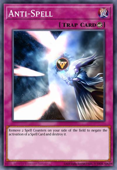Anti-Spell Common DR1-EN158 Dark Revelation Volume 1 Yugioh card