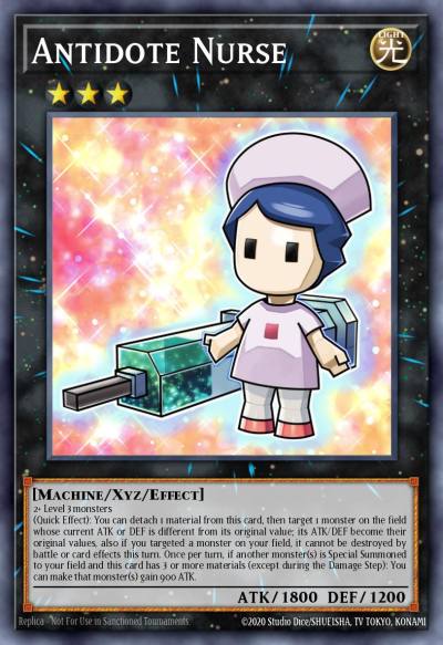 Antidote Nurse New MZTM-EN048 Maze of the Master Yugioh card