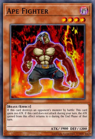 Ape Fighter Common BP02-EN093 Battle Pack 2 War of the Giants Yugioh card