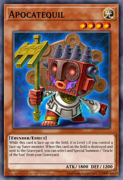 Apocatequil Common ABPF-EN022 Absolute Powerforce Yugioh card