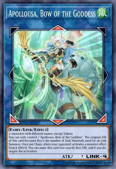Apollousa Bow of the Goddess Ultra Rare MP20-EN126 2020 Tin of Lost Memories Mega Pack Yugioh card
