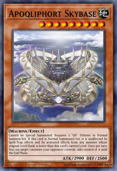 Apoqliphort Skybase Ultra Rare MP15-EN211 2015 Mega-Tin Mega Pack Yugioh card
