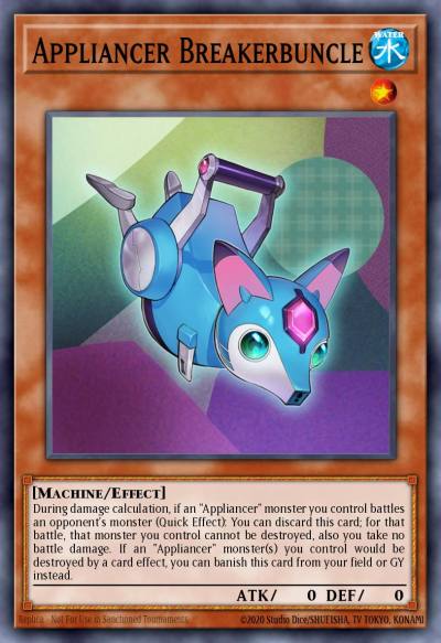 Appliancer Breakerbuncle Ultra Rare BLAR-EN036 Battles of Legend Armageddon Yugioh card