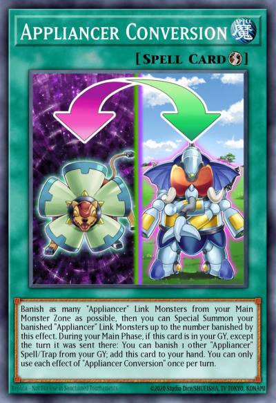 Appliancer Conversion Ultra Rare BROL-EN044 Brothers of Legend Yugioh card