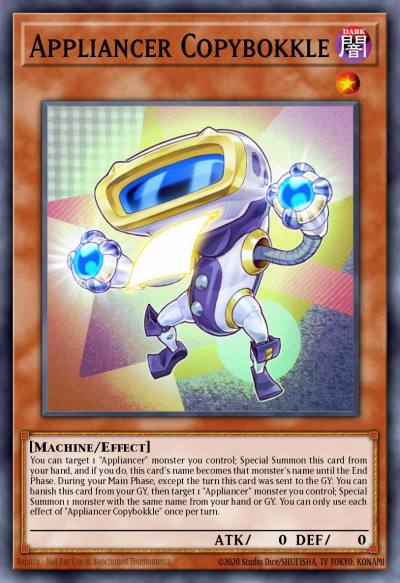 Appliancer Copybokkle Ultra Rare BLAR-EN037 Battles of Legend Armageddon Yugioh card