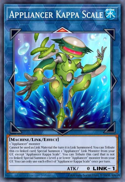 Appliancer Kappa Scale Ultra Rare BLAR-EN039 Battles of Legend Armageddon Yugioh card