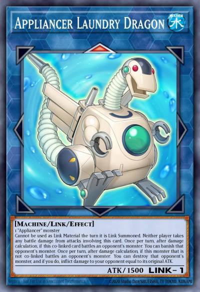 Appliancer Laundry Dragon Ultra Rare BLAR-EN041 Battles of Legend Armageddon Yugioh card