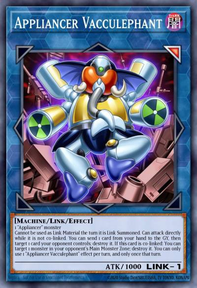 Appliancer Vacculephant Ultra Rare BLAR-EN040 Battles of Legend Armageddon Yugioh card