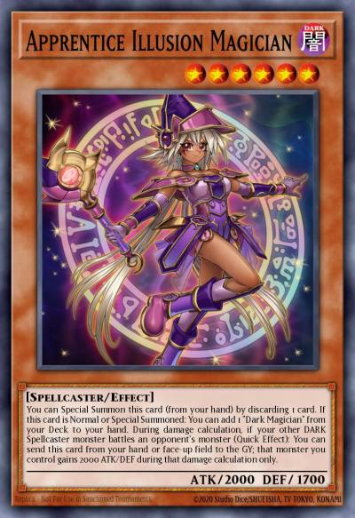 Apprentice Illusion Magician Ultra Rare LEDD-ENA03 Legendary Dragon Decks Yugioh card