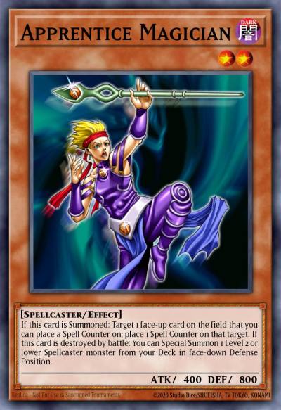 Apprentice Magician Starfoil Rare BATT-EN002 Battle Pack Tournament Prize Cards Yugioh card