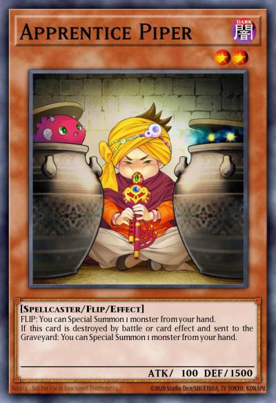 Apprentice Piper Common STAS-EN011 2-Player Starter Set Yugioh card