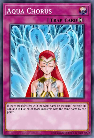 Aqua Chorus Common SGX3-ENI34 Speed Duel GX Duelists of Shadows Yugioh card