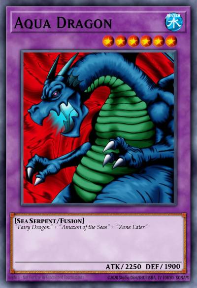 Aqua Dragon Common MDP2-EN013 McDonalds Promotional Cards 2 Yugioh card