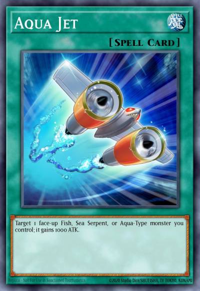 Aqua Jet Common GENF-EN048 Generation Force Yugioh card