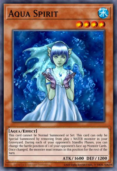 Aqua Spirit Common DB2-EN006 Dark Beginning 2 Yugioh card