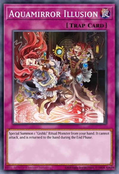 Aquamirror Illusion Duel Terminal Normal Parallel Rare DT06-EN099 Duel Terminal 6b Yugioh card