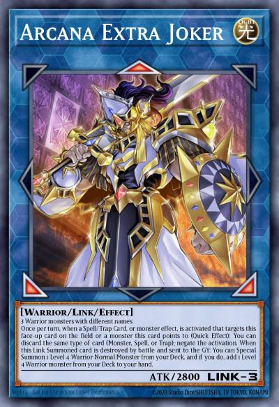 Arcana Extra Joker Ultra Rare CT15-EN006 2018 Mega-Tins Yugioh card