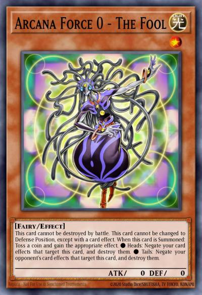 Arcana Force 0 - The Fool Duel Terminal Normal Parallel Rare DT06-EN014 Duel Terminal 6a Yugioh card