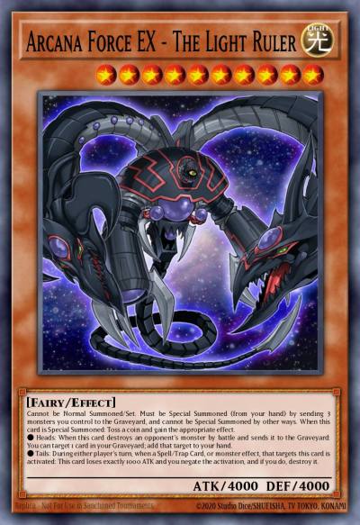 Arcana Force EX - The Light Ruler Duel Terminal Rare Parallel Rare DT06-EN002 Duel Terminal 6a Yugioh card